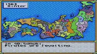LongPlay Nobunaga's Ambition   Sega Genesis Epic Fail