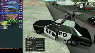 GTA SA San Fierro Any% in 38:35.72