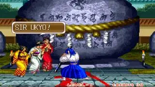 Samurai Shodown 1 (1993) Ukyo Ending [NEOGEO]