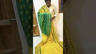 Munga silk saree with embroidered| #munga #silk #saree #tamil #shorts