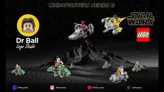 Lego 75223 Star Wars Microfighter Series 6 Naboo Starfighter - Fast Build
