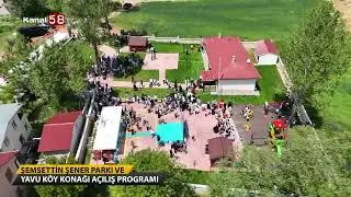 ŞEMSETTİN ŞENER PARKI VE YAVU KÖY KONAĞI AÇILIŞI 2025