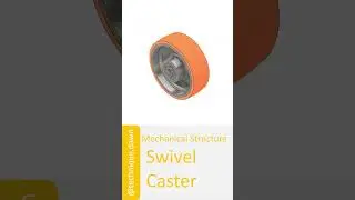 Mechanical Structure: Swivel Caster #shorts
