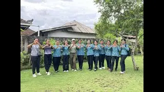 PKK Desa Tegallinggah Dampingi Kunjungan Ketua PKK Kecamatan Karangasem