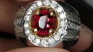 Ruby Songea H-Be 1.29 cts GRI