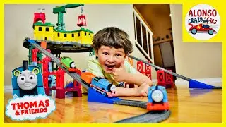 Thomas & Friends super station playset huge Thomas Toy Train set for kids