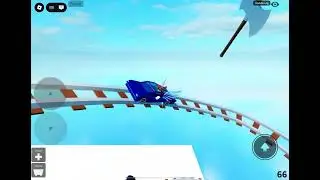 Create a cart ride | Vivaan drop the Blue Street Car 🚙 Off a high place (Roblox) 