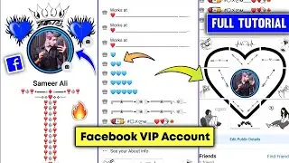 Facebook VIP Account Kaise Banaye 2023 | Make Fb Stylish Account Hindi | Full Tutorial 2023