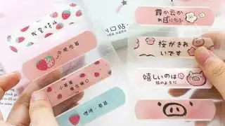 DIY Band-Aid / How to make Cute Bandaids at home / Homemade Bandaids / Easy way to make Band-Aid