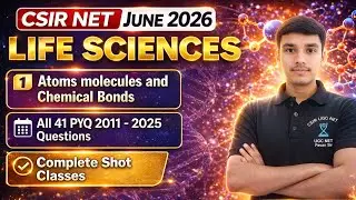 UGC NET Life Science 🔥 Unit-1 PYQ | Repeat Questions aata hai to Selection Pakki 🔥 |41 PYQ Explained