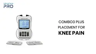 Knee Pain Relief: Combo3 Plus Electrode Placement Guide for IFT, EMS, TENS, Russian Current Therapy
