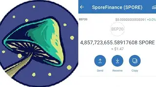 sporefinance token how to buy sporefinance token from trustwallet #ncattoken #safemars