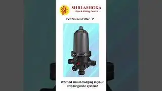 2-Inch PVC Screen Filter for Drip Irrigation | Bulk Farm Irrigation Supplies AP & Telangana