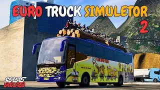 ETS 2 | INDIAN TRUCK DRIVER IN DANGEROUS ROAD