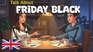 How To Talk About Your Friday Black In English  | Easy English Conversation Practice