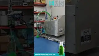 1 HEAD GLASS BOTTLE JUICE FILLING MACHINE #machine #cleanerfillingmachine