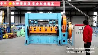 Heavy duty expanded metal machine operating procedure