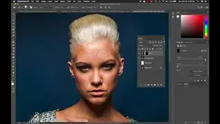 retouch skin blur layer
