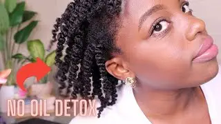 No Oil No Butter Styling Challenge On 4C Natural Hair