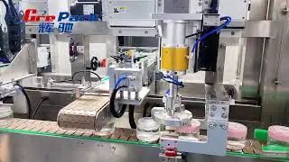 Face cream bottle 2 nozzle tracking capping machine for Unilever customer
