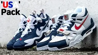 AIR BARRAGE LOW & Air Trainer 3 Nike Air 'USA' Pack