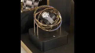 Animated Gyroscopic Watch Winder 3D Model | He Jiang Style (3ds Max)