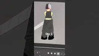 😎😎Day 2 of making my 2d animation video #2danimation#animation#animationshort#youtubeshorts#shorts