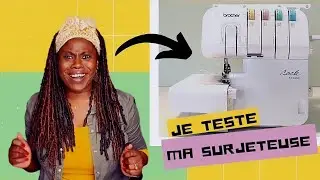BROTHER 1034 DX-JE TESTE MA NOUVELLE SURJETEUSE AVEC VOUS 😲|CRASH TEST😟|PRETTY IRO