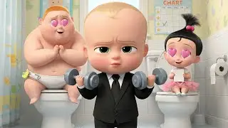 The Boss Baby Workout Session! 💪👶 | Funny Baby Adventures | The Baby CEO Animation