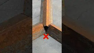 why don't welders tell everyone the technique of making angle iron joints