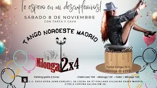 MILONGA 2X4 ❤️Directo del sábado 8 de noviembre de 2025