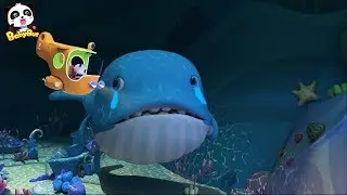 ★NEW★潜水艦で海を探検！くじらをたすけて！ | 動物たちを助ける | 赤ちゃんが喜ぶアニメ | 動画 | BabyBus