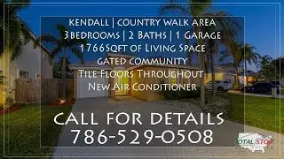 Kendall Home For Sale | Miami Home for Sale | 3 Beds 2 Baths Not Listed