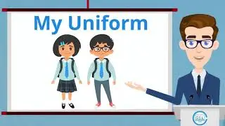 Learn About My Uniform | Sentences About Uniform | Presented by Global English Learning