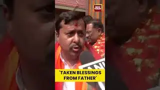 'Taken Blessings From Father' | #shorts #nitinnabin #bankipur #bjpnews  #biharelection2025 #bihar