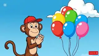 Counting Song 1 to 10 🎵 | Learn Numbers with Sevimli Maymun 🐒