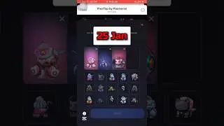 25 Jan pixel tap daily combo | pixel tap daily combo today | pixelverse daily combo #pixeltapkombo