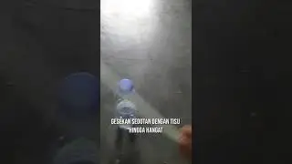 percobaan listrik statis mudah dan simpel