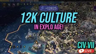 Live Civ 7: SUB 10 turn culture win incoming?!