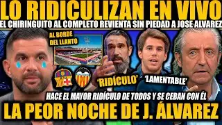 PEDREROL Y C&Iacute;A ACABAN CON LA CARRERA DE JOS&Eacute; &Aacute;LVAREZ &iexcl;RID&Iacute;CULO HIST&Oacute;RICO Y REVENTADO POR TODOS!