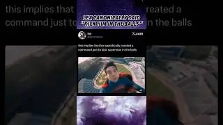 Lex Luthor said &ldquo;kick that guy in the balls&rdquo; Superman 2025 Ultraman and Engineer DCU meme!