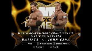 Batista vs. John Cena Highlights HD No Mercy SVR 2008