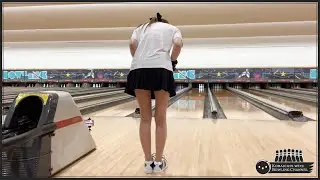 1週間ぶりの練習でボールが重たく感じる3G♡ボウリング女子の練習風景80（Bowling Practice）2022/06