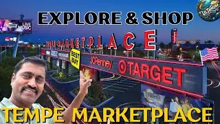 🇺🇸Tempe Marketplace Arizona |அரிசோனா, அமெரிக்கா | 4K | @ustamizha #tamilvlog #usvlogs  #tempe