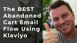 The BEST Abandoned Cart Email Flow Using Klaviyo