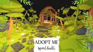Cottage Magical Garden Speed Build 🦋 Roblox Adopt Me!