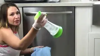 The one and only solution to cleaning hard water stains from stainless steel appliances BIO-CLEAN