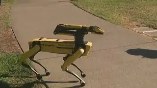 Boston Dynamics showcases advanced mobile robot, Spot, at State Capitol
