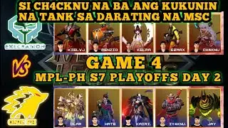 EXE VS ONIC GAME 4 | MPL PH S7 PLAYOFFS | EXECRATION VS ONIC PH (BO5)