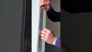 Установка защитных уголков на мебель из гипсокартона